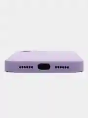 Лавандовый чехол кожаный для Apple iPhone XR, 11, 12, 13, Pro, ProMax