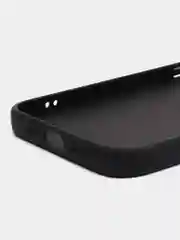Черный чехол кожаный для Apple iPhone XR, 11, 12, 13, Pro, ProMax