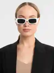 Белый солнцезащитные очки