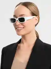 Белый солнцезащитные очки