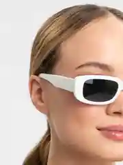 Белый солнцезащитные очки