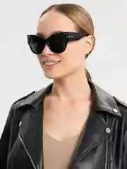 Черный очки женские солнцезащитные
