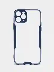 Темно-синий чехол Bubble Slim Case сиреневый для iPhone 14/13/13PRO/13/MINI/12/12MINI/11/7/7PLUS/X/XS