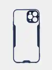 Темно-синий чехол Bubble Slim Case сиреневый для iPhone 14/13/13PRO/13/MINI/12/12MINI/11/7/7PLUS/X/XS