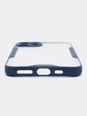 Темно-синий чехол Bubble Slim Case сиреневый для iPhone 14/13/13PRO/13/MINI/12/12MINI/11/7/7PLUS/X/XS