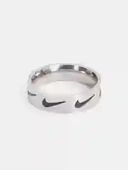 Серебряный кольцо с логотипом Nike, найк, 6 размеров