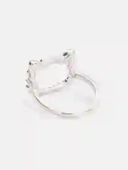 Серебряный кольцо Kitty