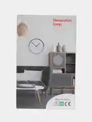 Желтый неоновый светильник, настенный детский