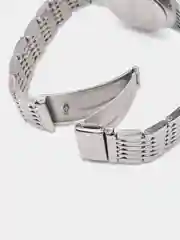 Серебряный мужские наручные часы Skmei 9139 с календарем в подарочной упаковке