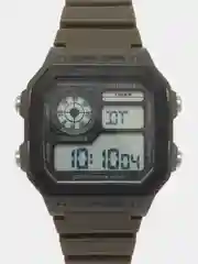 Зелёный хаки мужские наручные часы Skmei 1299 в подарочной упаковке