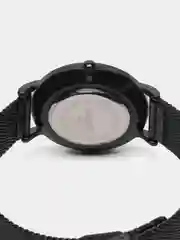 Черный мужские наручные часы Skmei 9183CS с металлическим браслетом и календарем