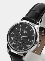 Черный женские наручные часы Skmei 9058L с календарем в подарочной упаковке