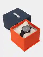 Черный женские наручные часы Skmei 1530MH в подарочной упаковке