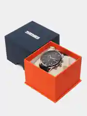 Черный мужские наручные часы Skmei 9103 в подарочной упаковке