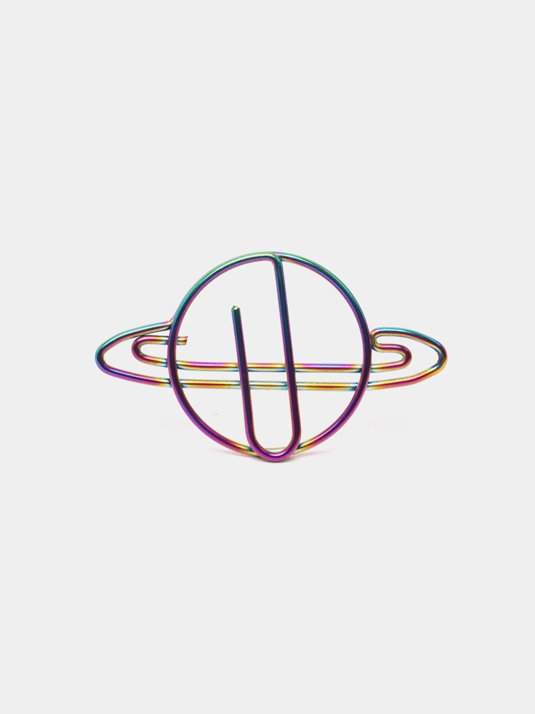 Скрепки фигурные 23мм, Meshu "Planets", 6 шт.