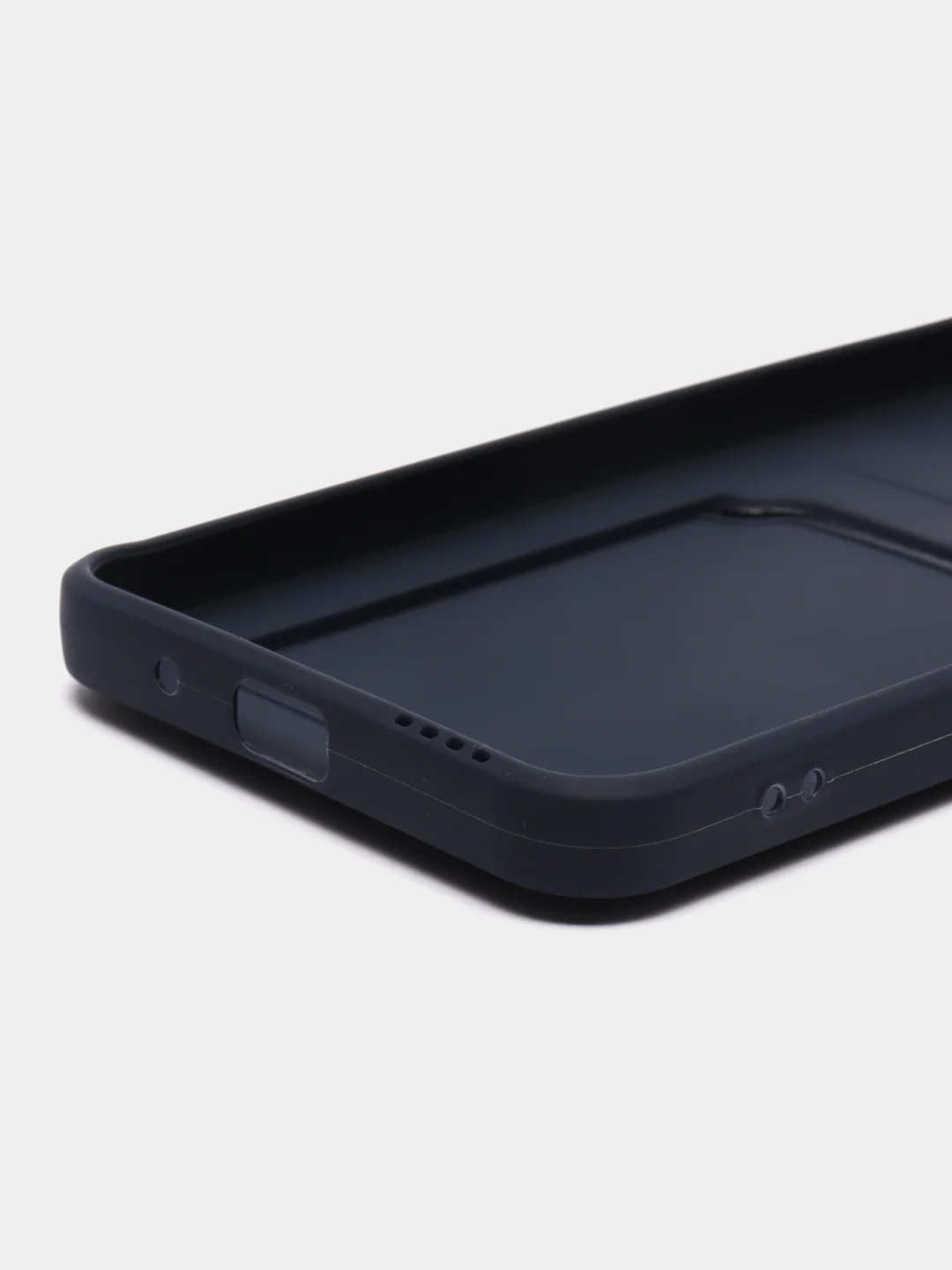 Морской силиконовый чехол Xiaomi Poco M5 4G 2022, Poco M4 5G (Поко М4 5Г, М5 4Г 2022), с карманом для карт, прозрачный