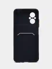 Морской силиконовый чехол Xiaomi Poco M5 4G 2022, Poco M4 5G (Поко М4 5Г, М5 4Г 2022), с карманом для карт, прозрачный