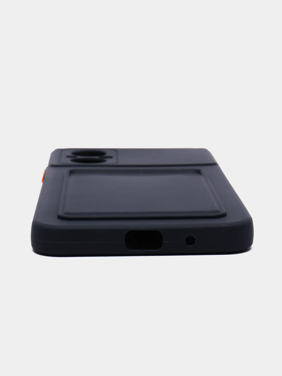 Морской силиконовый чехол Xiaomi Poco M5 4G 2022, Poco M4 5G (Поко М4 5Г, М5 4Г 2022), с карманом для карт, прозрачный
