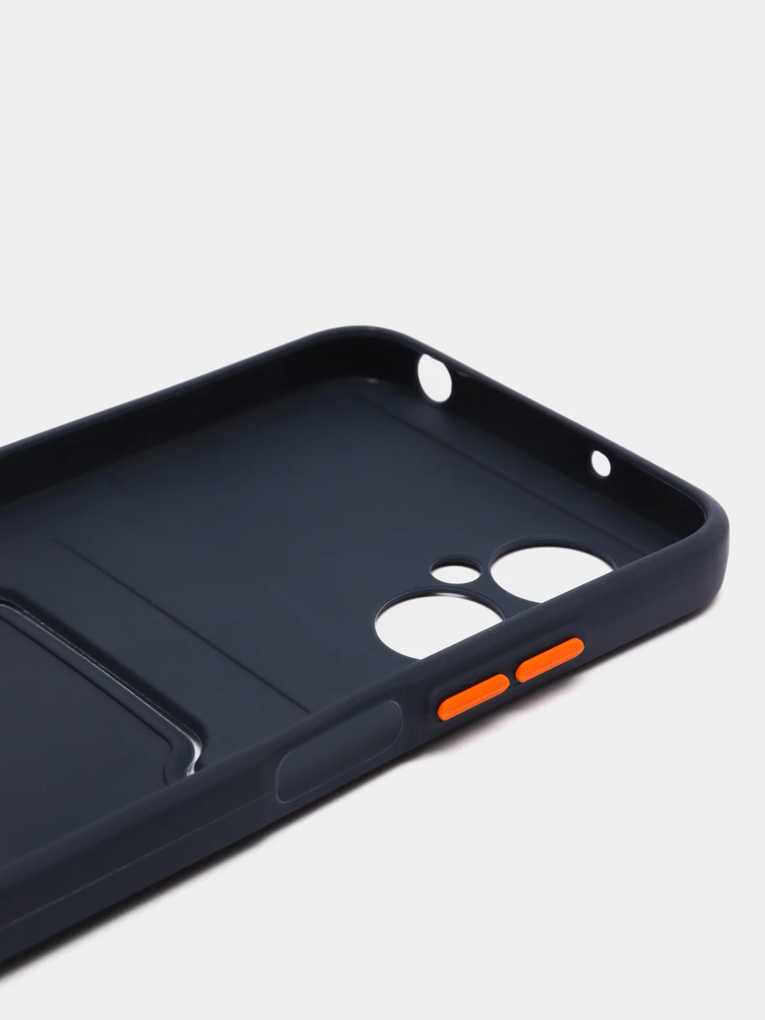 Морской силиконовый чехол Xiaomi Poco M5 4G 2022, Poco M4 5G (Поко М4 5Г, М5 4Г 2022), с карманом для карт, прозрачный