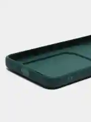 Зеленый силиконовый чехол Xiaomi Poco M5 4G 2022, Poco M4 5G (Поко М4 5Г, М5 4Г 2022), с карманом для карт, прозрачный
