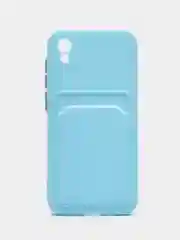 Ледяной чехол Honor 8S 8S Prime Huawei Y5 2019 Хонор 8С Хуавей у5, с карманом для карт, прозрачный