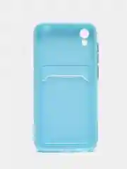 Ледяной чехол Honor 8S 8S Prime Huawei Y5 2019 Хонор 8С Хуавей у5, с карманом для карт, прозрачный