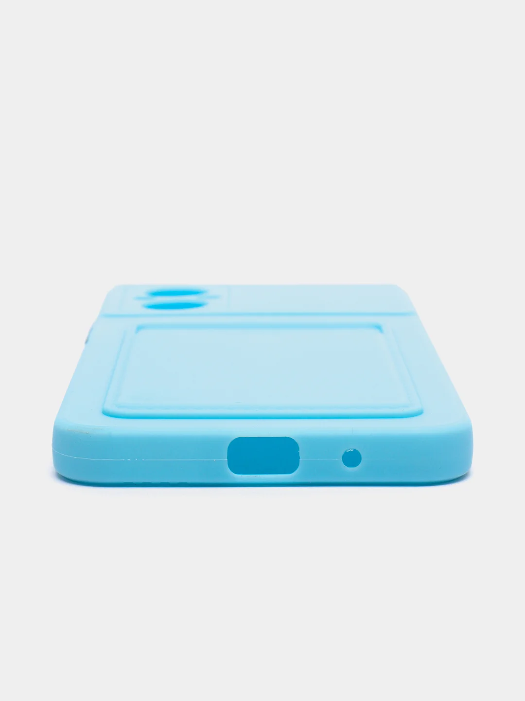 Ледяной силиконовый чехол Xiaomi Poco M5 4G 2022, Poco M4 5G (Поко М4 5Г, М5 4Г 2022), с карманом для карт, прозрачный