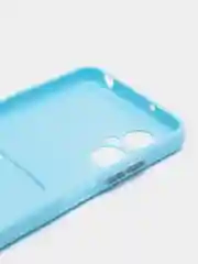 Ледяной силиконовый чехол Xiaomi Poco M5 4G 2022, Poco M4 5G (Поко М4 5Г, М5 4Г 2022), с карманом для карт, прозрачный
