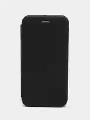 Черный чехол-книжка экокожа для Huawei Y8p, Honor 30i ShellCase, черный, Borasco
