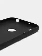 Черный чехол силиконовый для Honor 8A, 8A Pro, Huawei Y6 2019, Y6s накладка бампер черный LuxCase