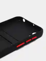 Черный чехол Honor 8S 8S Prime Huawei Y5 2019 Хонор 8С Хуавей у5, с карманом для карт, прозрачный