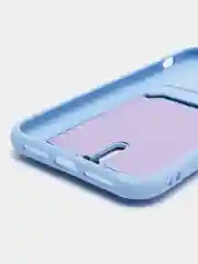 Небесно-голубой чехол с карманом для карт для iPhone (Айфон) 11