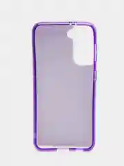 Силиконовый усиленный с блестками чехол Samsung S21