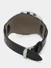 Белый мужские кварцевые часы с календарем