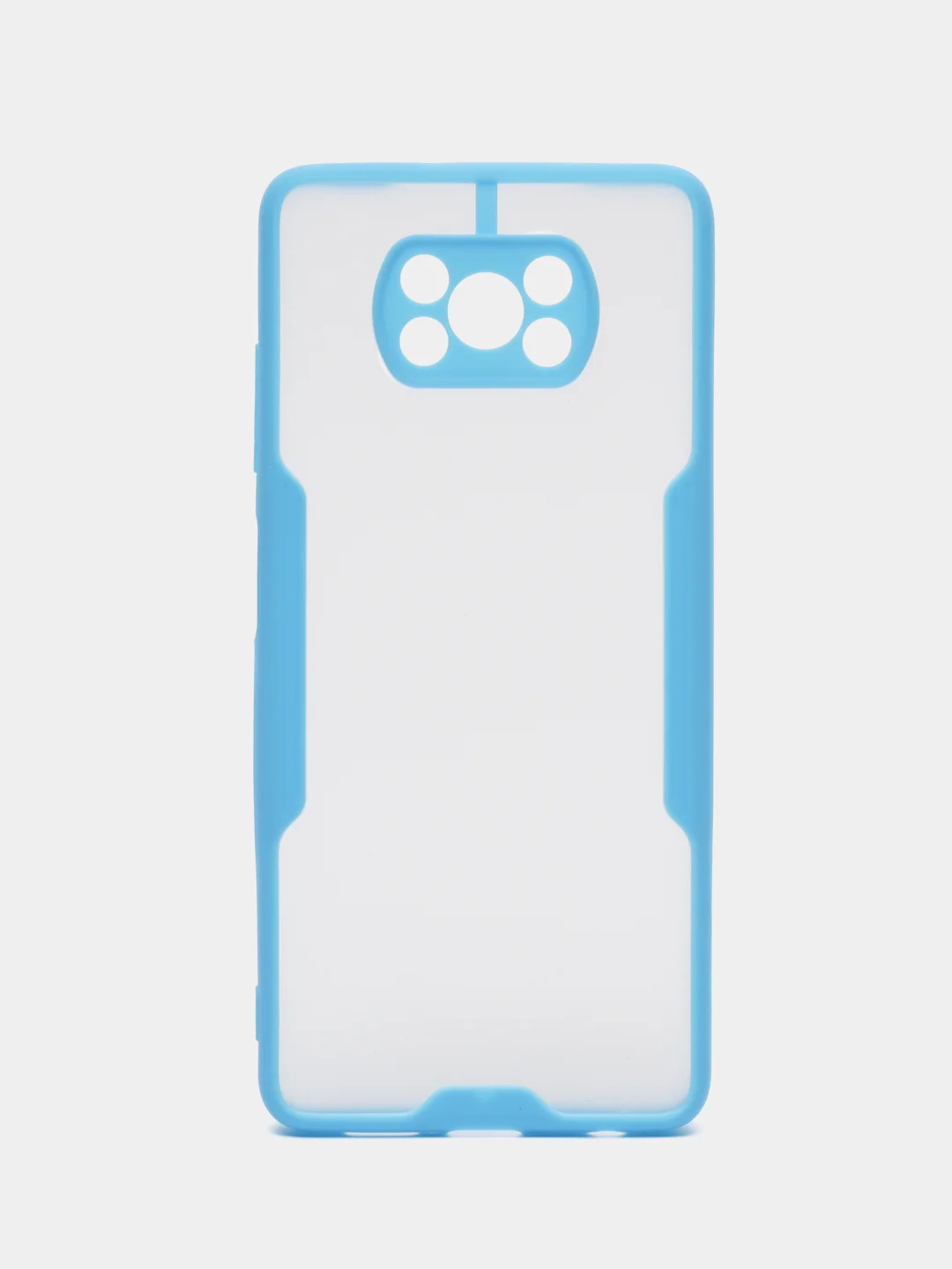 Голубой чехол Bubble Slim Case для Xiaomi Redmi 9/9a/9c/9t/10X/Note8/9/10/9S/POCO X3/M3/MI10T
