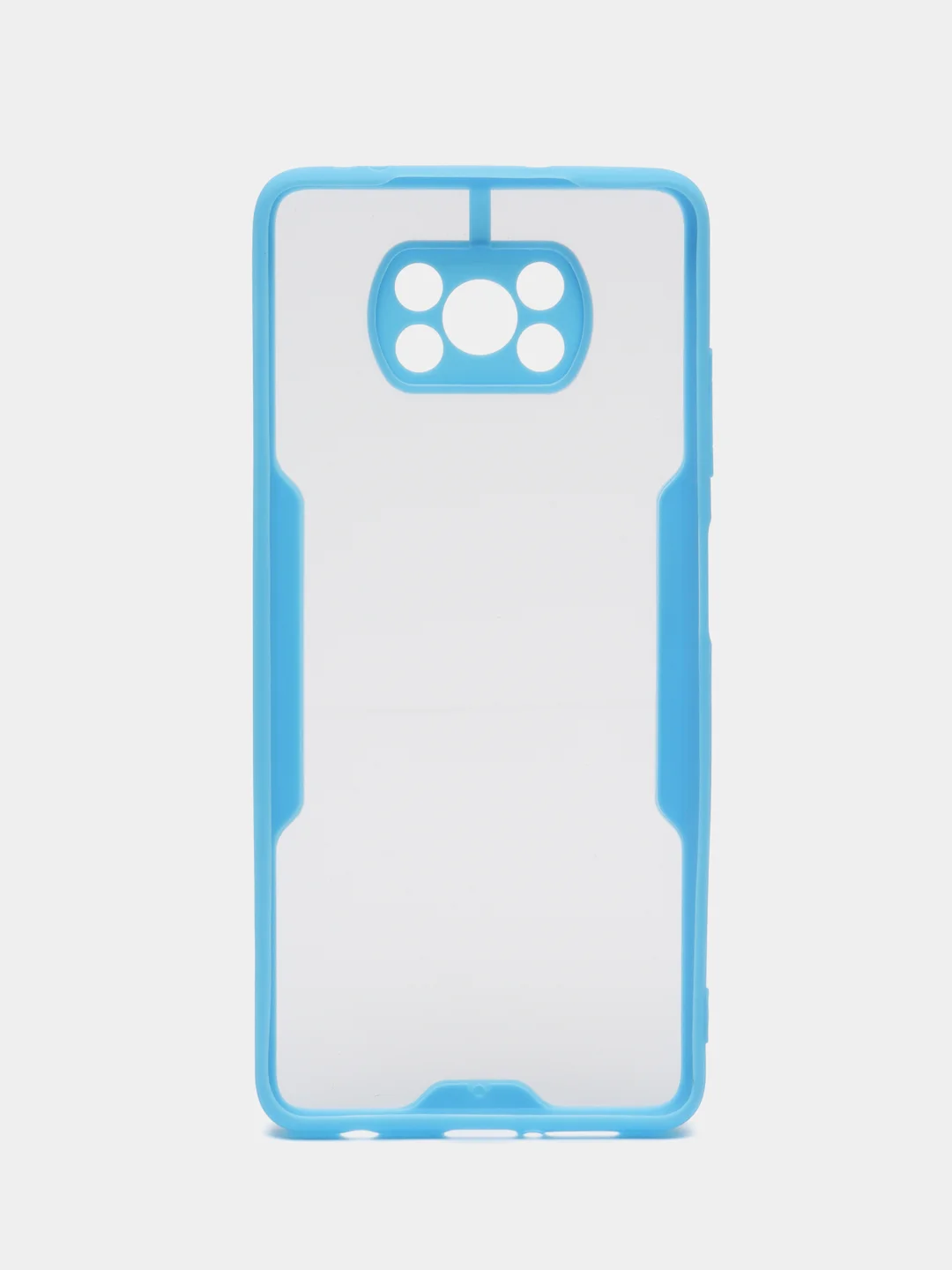 Голубой чехол Bubble Slim Case для Xiaomi Redmi 9/9a/9c/9t/10X/Note8/9/10/9S/POCO X3/M3/MI10T