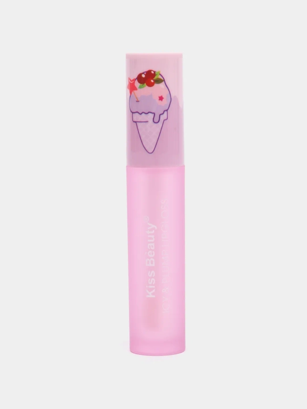 Блеск для губ с эффектом увеличения объема, фруктовое мороженое, 3D LIP Gloss