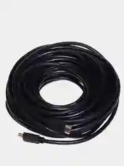 Черный кабель HDMI для подключения телевизора, приставки, ноутбука, компьютера, монитора