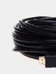 Черный кабель HDMI для подключения телевизора, приставки, ноутбука, компьютера, монитора