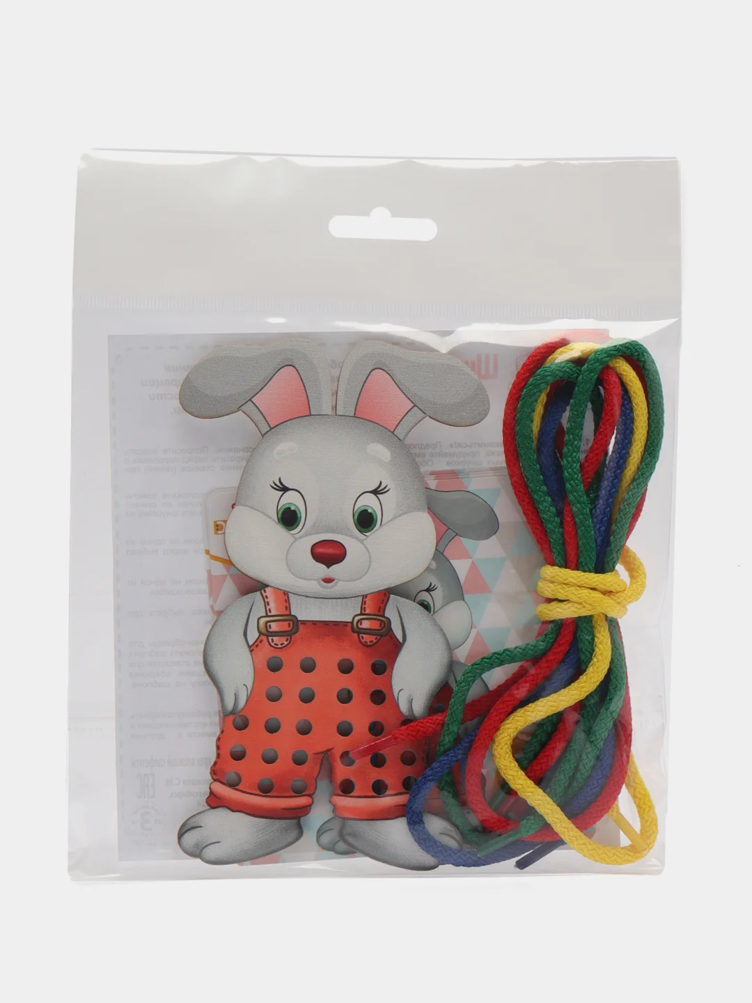 Белый шнуровка "Тигренок", "Зайка", "Матрешка"