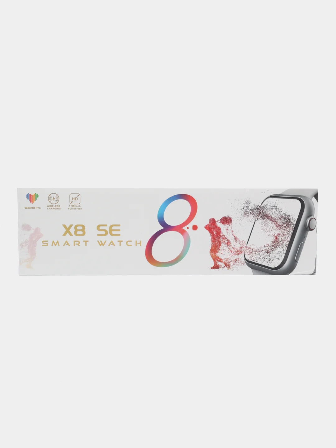 Серебряный смарт часы премиум серии Smart Watch X8 SE, 45 mm