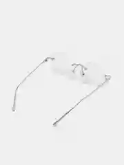 Серебряный очки для зрения, корригирующие, минусовые