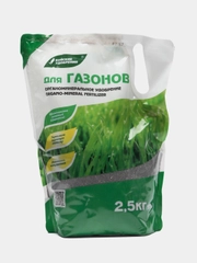 Комплексное органо-минеральное удобрение "ОМУ - для газонов", 2,5 кг