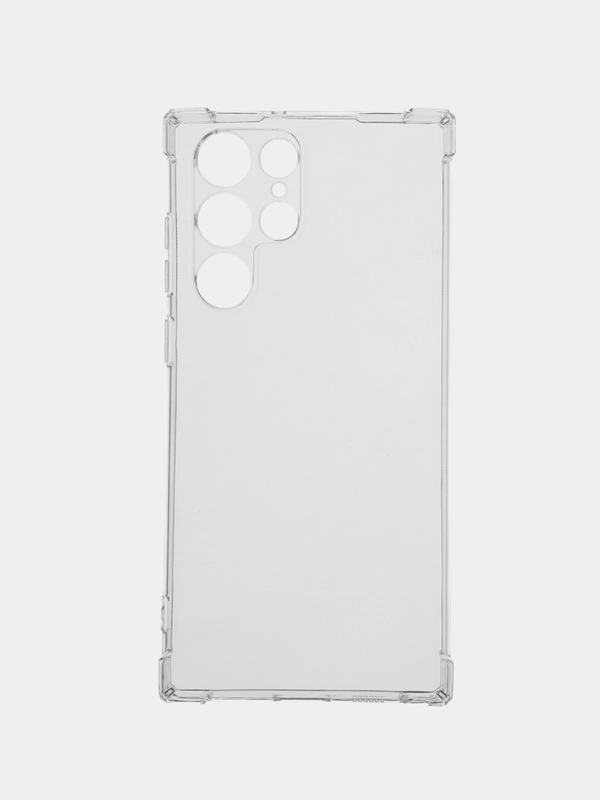 Чехол Samsung Galaxy S22 Ultra прозрачный противоударный (Самсунг Галакси С22 Ультра)