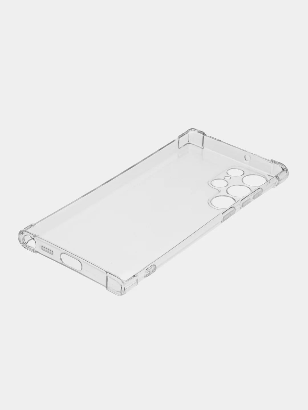 Чехол Samsung Galaxy S22 Ultra прозрачный противоударный (Самсунг Галакси С22 Ультра)