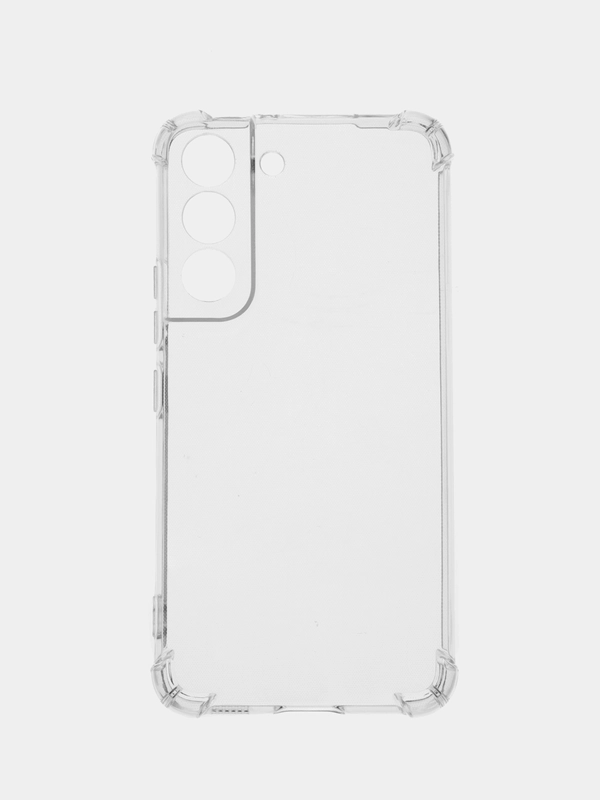 Чехол Samsung Galaxy S22 прозрачный противоударный (Самсунг Галакси С22)