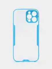 Голубой чехол Bubble Slim Case сиреневый для iPhone 14/13/13PRO/13/MINI/12/12MINI/11/7/7PLUS/X/XS