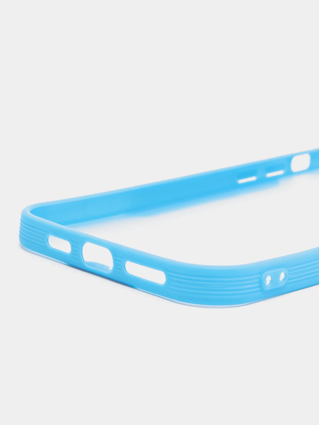 Голубой чехол Bubble Slim Case сиреневый для iPhone 14/13/13PRO/13/MINI/12/12MINI/11/7/7PLUS/X/XS