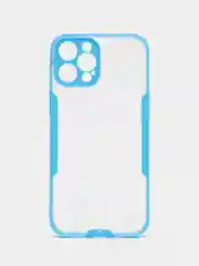 Голубой чехол Bubble Slim Case сиреневый для iPhone 14/13/13PRO/13/MINI/12/12MINI/11/7/7PLUS/X/XS