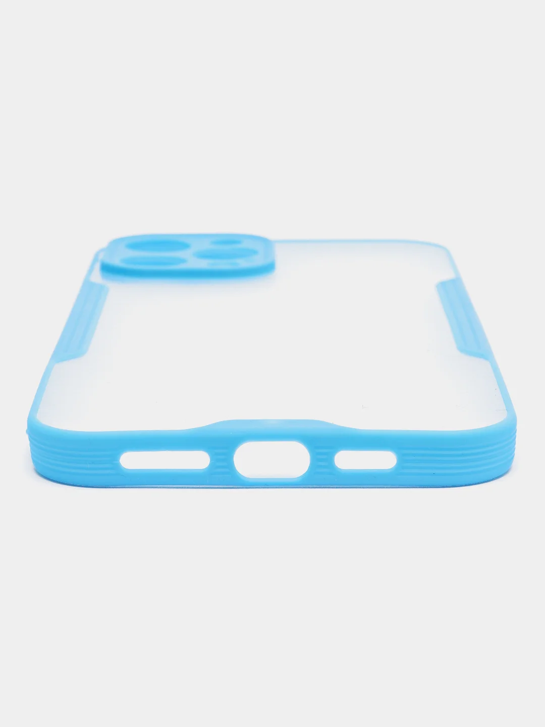 Голубой чехол Bubble Slim Case сиреневый для iPhone 14/13/13PRO/13/MINI/12/12MINI/11/7/7PLUS/X/XS